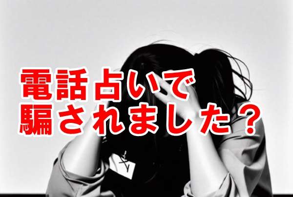 電話占い 騙されました
